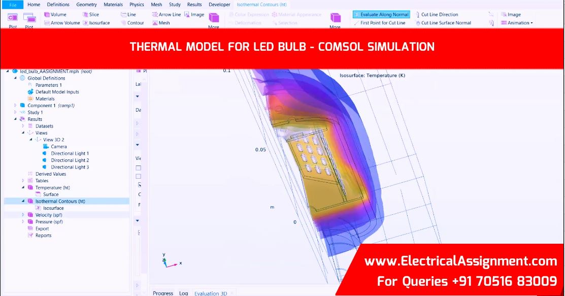 Induction Heating COMSOL Electromagnetic Thermal Model screenshot 4